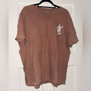 Old Navy Brown Short Sleeve Tee